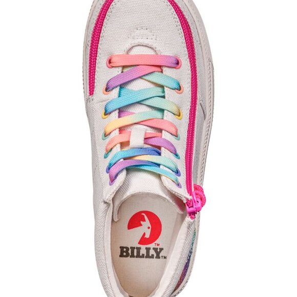 🎈 $20 Today - BILLY WHITE RAINBOW SNEAKERS BIG GIRLS SZ 5 – NWT 🎈 - Picture 11 of 11